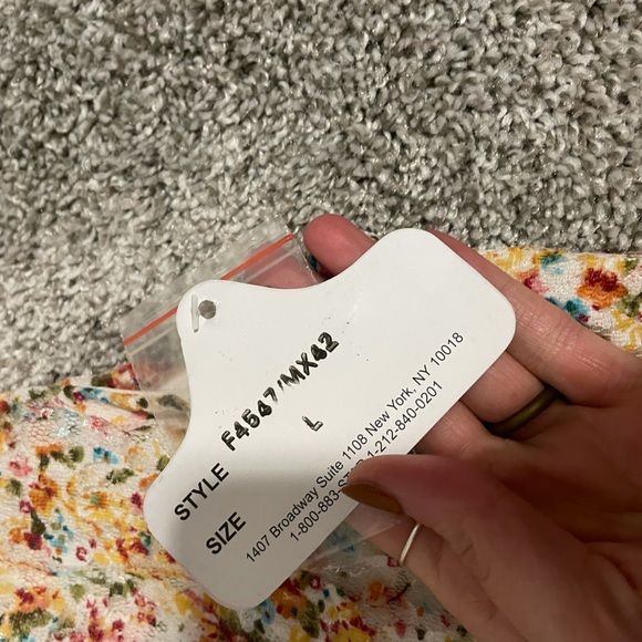 Angie NWT High Neck Floral Dress 💐 - Picture 6 of 8